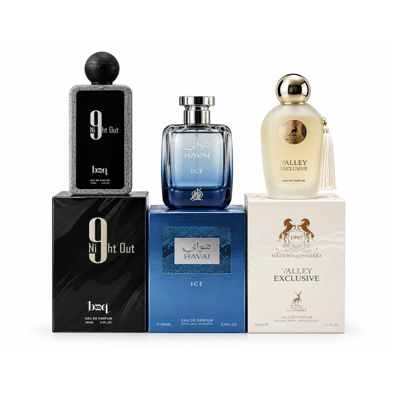 9 Night Out, Havai Ice & Valley Exclusive – 3-Piece Fragrance Collection