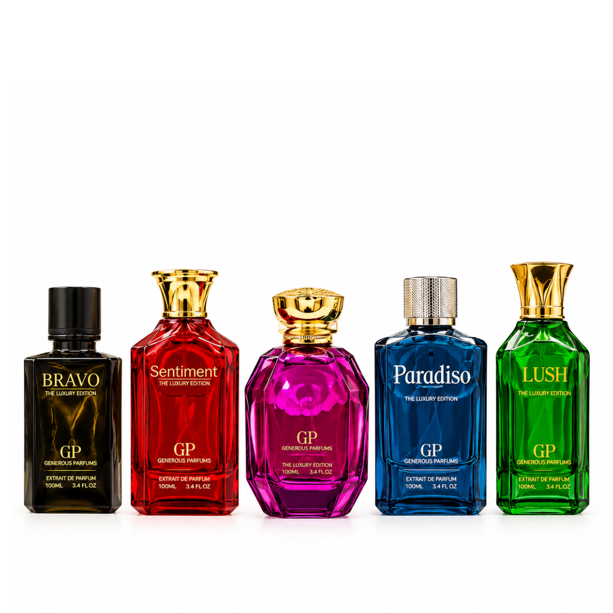 Georgio Paris Luxury Edition – 5-Piece Perfume Collection