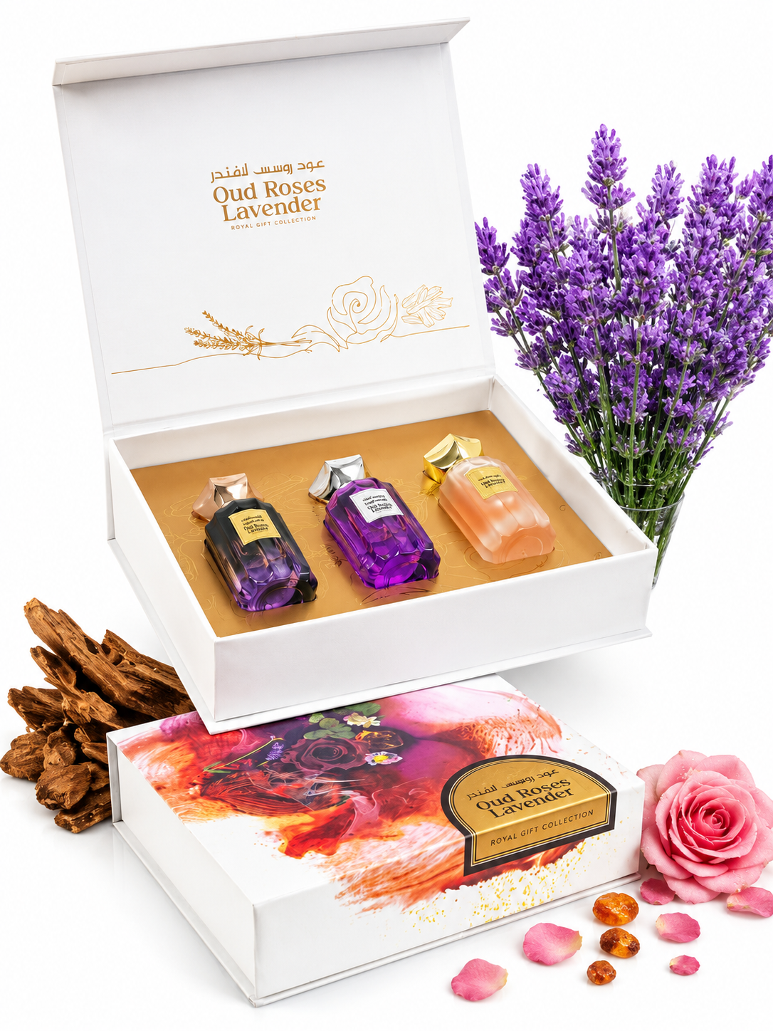 Oud Roses Lavender Royal Gift Collection