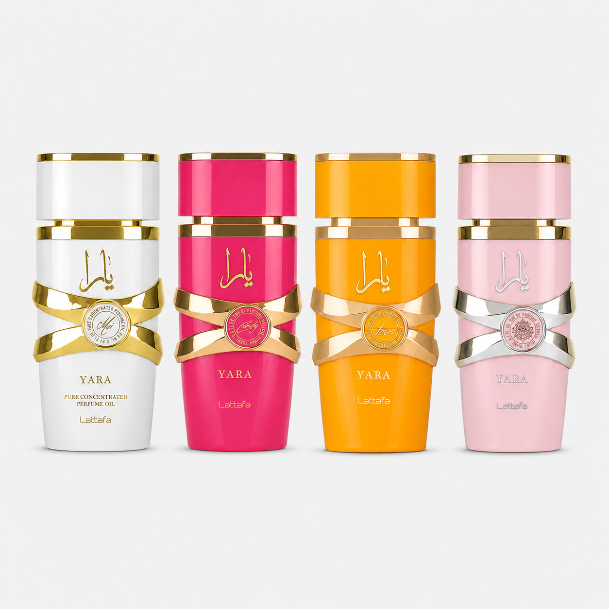Lattafa Yara 4-in-1 Combo Set EDP 100ML Each