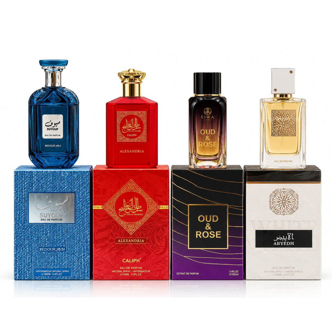 Luxury Perfume Collection – 4-Piece