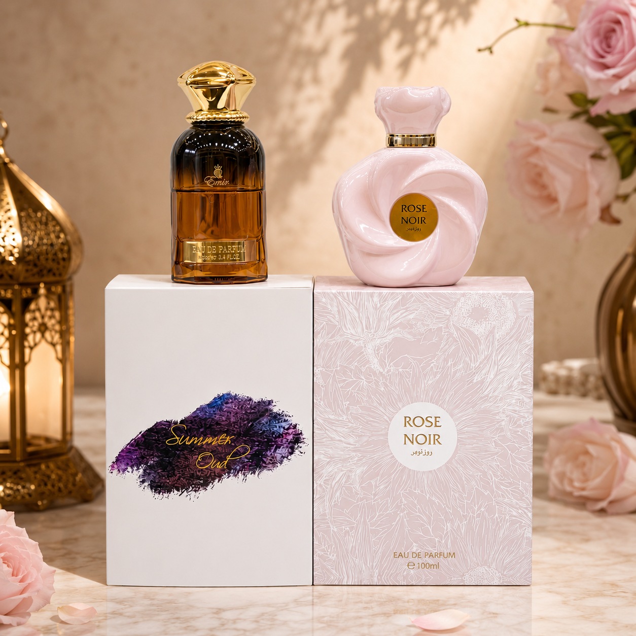 Ahmed Al Maghribi Summer Oud & Rose Noir Duo