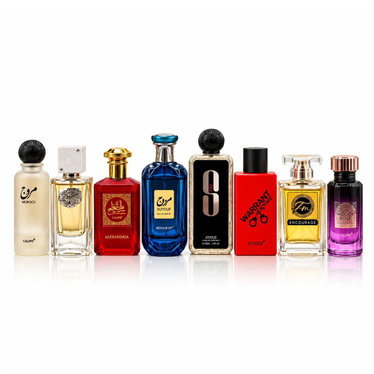 Luxury Fragrance Collection – 8 Premium Perfumes