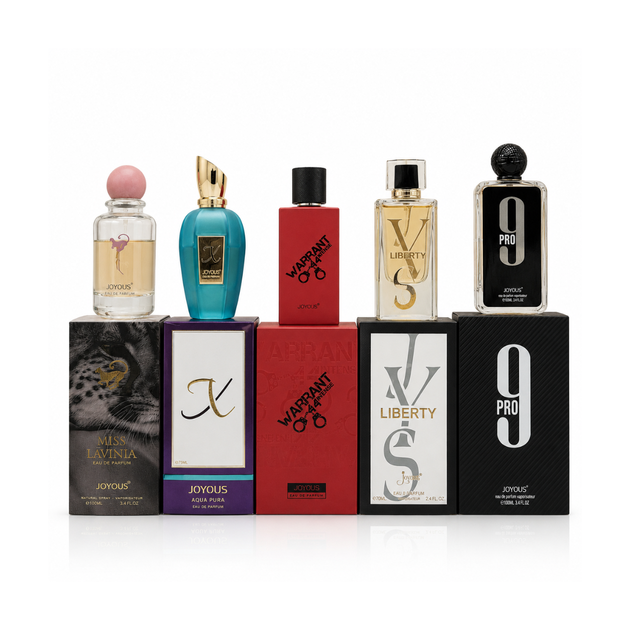 Premium Perfume Collection 5 Signature Fragrances