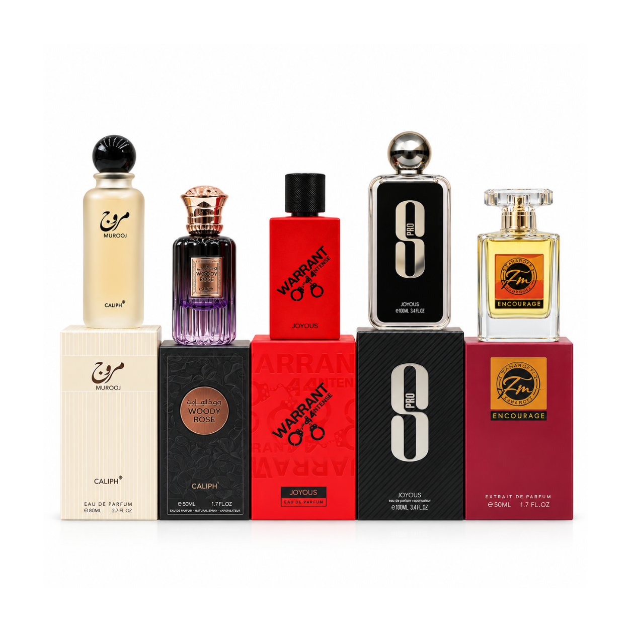 The Luxury Fragrance Collection – 5 Pieces